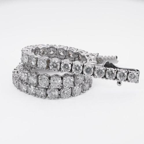 Zonder Minimumprijs - Armband - 14 karaat Witgoud - 6.50ct., Sieraden, Tassen en Uiterlijk, Armbanden
