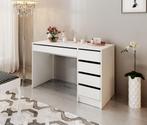 Kaptafel Arco - Wit - 120 cm, Huis en Inrichting, Verzenden, Nieuw, 50 tot 100 cm, Modern