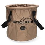 Emmer | Redcliffs | 10 liter (Opvouwbaar, Bruin, Kunststof), Verzenden