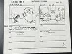 Walt Disney - Productie-storyboardpagina, ondertekend door, Nieuw