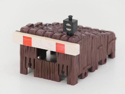 LGB 10310 Prellbock, beleuchtet, Licht bruin, verf vlek, Hobby en Vrije tijd, Modeltreinen | Overige schalen, Rails, Gebruikt