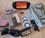 PSP 2004  Complete Set  met 4GB game card met TOP-games, Nieuw