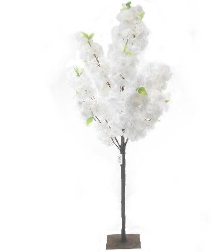 Bloesemboompje Zijden bloemen Wit 120 cm per stuk, Huis en Inrichting, Woonaccessoires | Kunstplanten en Kunstbloemen, Nieuw, Ophalen of Verzenden