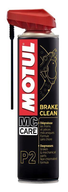 MOTUL MC Care P2 Remmenreiniger - spuitbus 400 ml, Motoren, Onderdelen | Merk-onafhankelijk, Ophalen of Verzenden