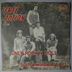 Free Action - Only Rockn Roll - Single, Gebruikt, 7 inch, Pop, Single