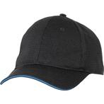 Baseball cap - Zwart en blauwe kleur - universele maat, Verzenden, Nieuw in verpakking