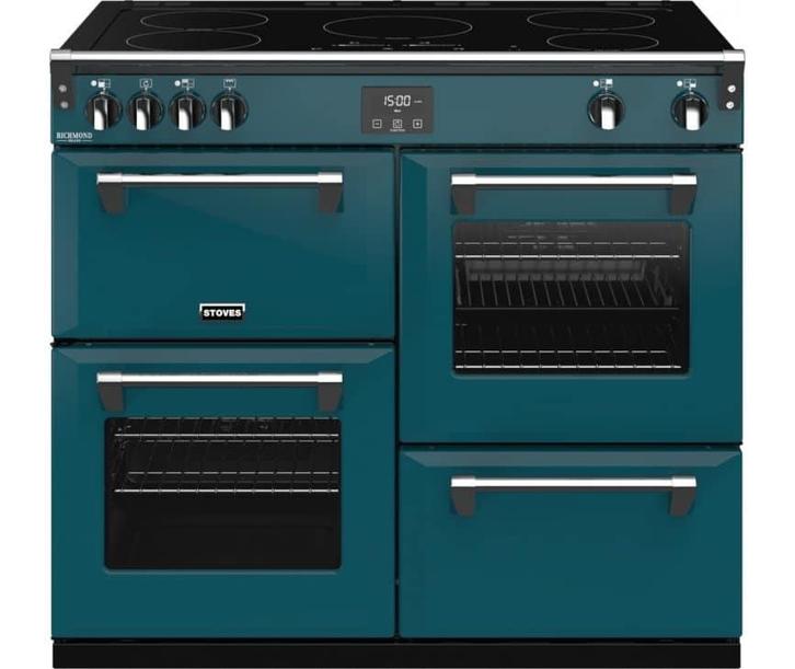 Stoves Richmond S1000 CB Ei Kingfisher Teal, Witgoed en Apparatuur, Fornuizen, Nieuw, Ophalen of Verzenden