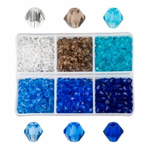 Fako Bijoux® - DIY Kralen Set - Glas Kralen Facet Geslepen -, Hobby en Vrije tijd, Kralen en Sieraden maken, Verzenden
