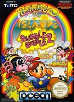 NES Rainbow Islands Bubble Bobble 2 (In doos), Zo goed als nieuw, Verzenden