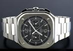 Bell & Ross - BR 05 Chrono Black Steel - Automatic, Nieuw