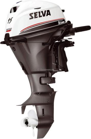 Selva  15 Pk  Wahoo Elektr 4-takt Langstaart beschikbaar voor biedingen