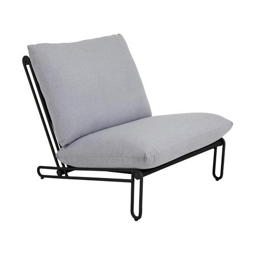 *WOONWINKEL* Bodio Amin Loungestoel Tuin Grijs, Huis en Inrichting, Fauteuils, Nieuw, Stof, Verzenden