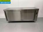 RVS Warmhoudkast Bordenwarmhoudkast 2 schuifdeuren, Zakelijke goederen, Horeca | Keukenapparatuur, Ophalen of Verzenden, Nieuw zonder verpakking