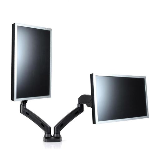 Monitorbeugel 2 schermen 13 tot 27 inch - Standaard L-13GD -, Doe-het-zelf en Verbouw, Overige Doe-het-zelf en Verbouw, Nieuw