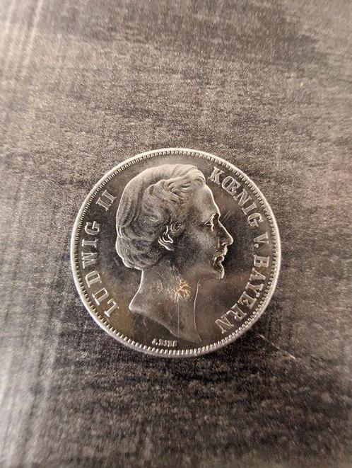 Duitsland, Beieren Ludwig II. 1871 , Siegestaler, Postzegels en Munten, Munten | Europa | Niet-Euromunten