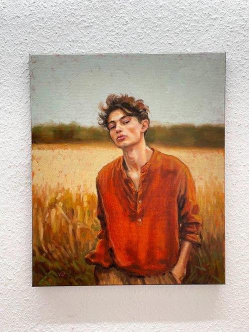 Per Vilt - Rye, Antiek en Kunst, Kunst | Schilderijen | Modern