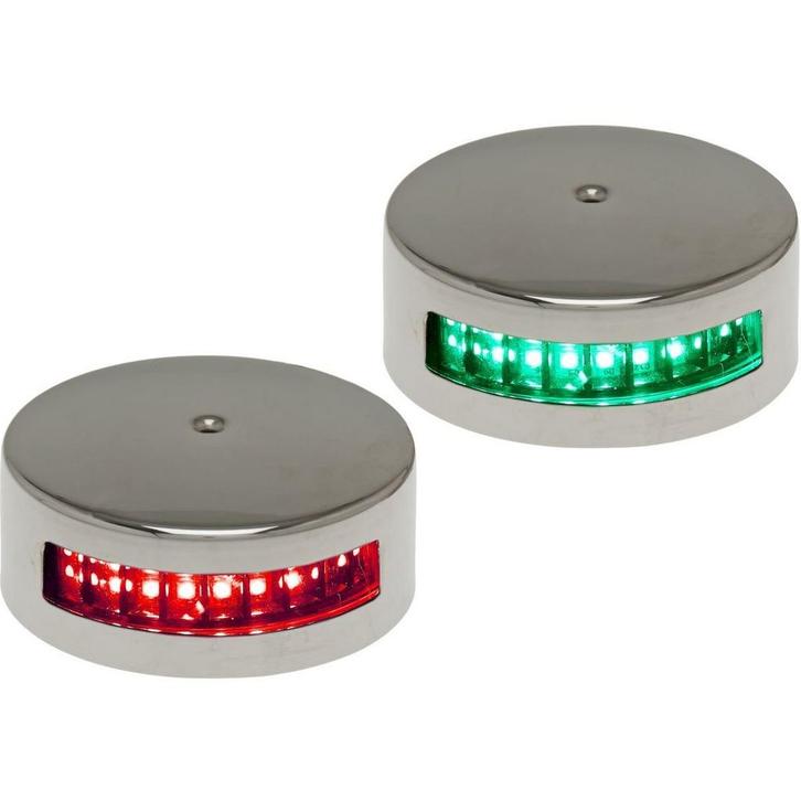 Boordlicht LED Set 76mm Tot 20m Rvs, Watersport en Boten, Navigatiemiddelen en Scheepselektronica, Ophalen of Verzenden