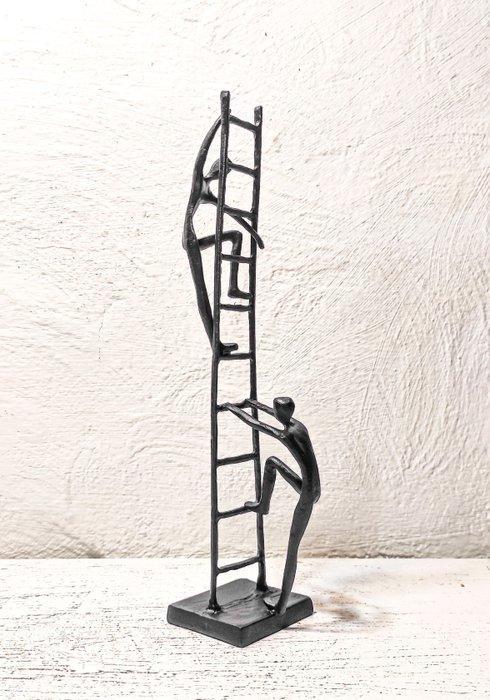 sculptuur, Subiendo escaleras - 30 cm - Gietijzer, Antiek en Kunst, Curiosa en Brocante