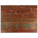 vidaXL Tafelblad rechthoekig 80x60x3,8 cm massief gerecycled, Huis en Inrichting, Tafels | Eettafels, Verzenden, Nieuw