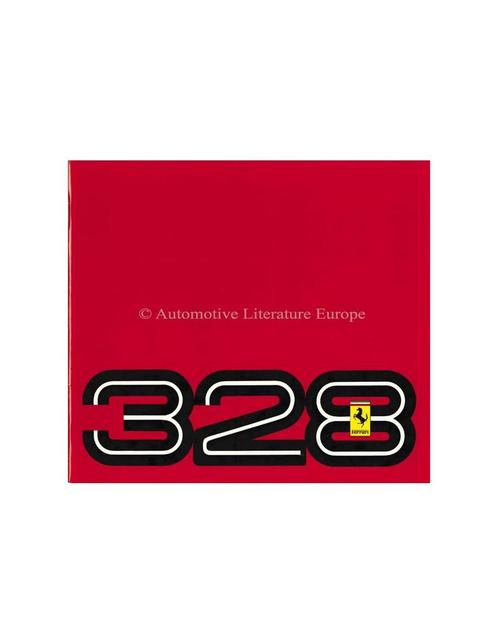 1989 FERRARI 328 GTB | GTS BROCHURE 394/85, Boeken, Auto's | Folders en Tijdschriften, Ferrari