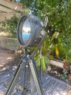 Staande lamp - Staal - Military schijnwerper