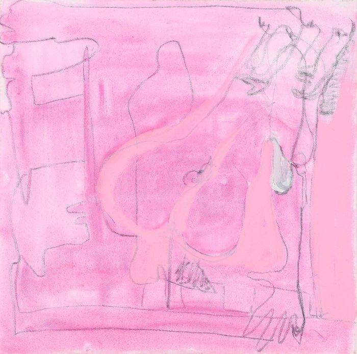 Eleonora Stol (1946-2022) - Roze fantasie, Antiek en Kunst, Kunst | Schilderijen | Modern