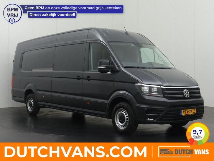 Volkswagen Crafter Bestelbus 2.0TDI | grijs, Auto's, Bestelauto's, Dealer onderhouden, Lease, Automaat, BTW verrekenbaar, Diesel