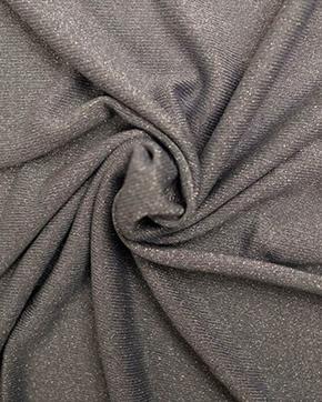 Lurex Viscose Glitter Grijs, Hobby en Vrije tijd, Stoffen en Lappen, Grijs, Nieuw