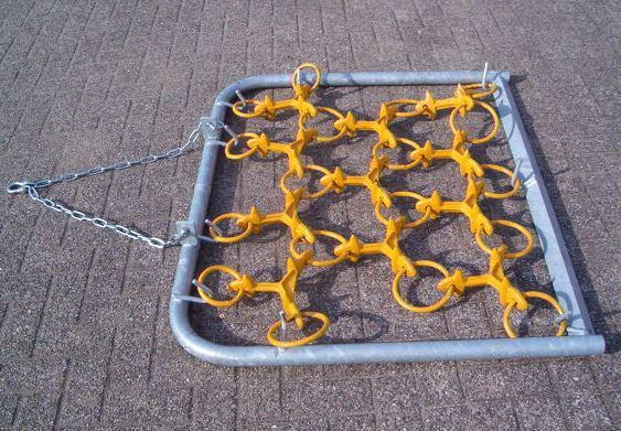 Gegalvaniseerde getrokken weidesleep voor zitmaaier of quad, Dieren en Toebehoren, Paarden en Pony's | Overige Paardenspullen