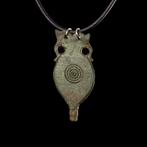 Oud-Romeins Pelta amulet hanger (Zonder minimumprijs)
