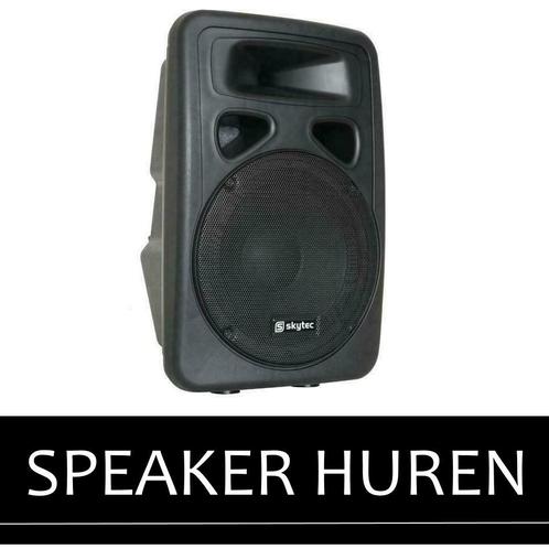 Speaker Huren, Muziek en Instrumenten, Speakers, Apparatuur, Instrument, Zang of Spraak, Nieuw, 800 watt of meer, Ophalen