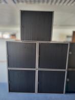Kleine zwarte roldeur archiefkasten, Huis en Inrichting, Kasten | Roldeurkasten en Archiefkasten, 50 tot 100 cm, Minder dan 100 cm