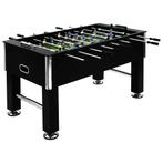 vidaXL Voetbaltafel 60 kg 140x74,5x87,5 cm staal zwart, Verzenden, Nieuw