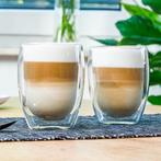HI Latte Macchiato Glazen - 350ml - Set van 2, Nieuw, Verzenden