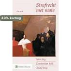 Strafrecht met mate 6e dr 9789060924426 Jorg, Boeken, Verzenden, Gelezen, Jorg