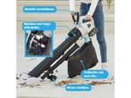 H-Ster Leo - Accu Bladblazer 40 Volt - 3 IN 1 Blazen zuigen, Verzenden, Zo goed als nieuw