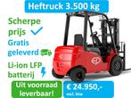 Heftruck | 3500 kg | 4.8 tot 6M leverbaar | Li-ion | Robuust, 3000 tot 4000 kg, Heftruck, Elektrisch, Verzenden