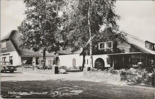 HELLENDOORN - Restaurant De Elf Provinciën, Verzamelen, Ansichtkaarten | Nederland, Verzenden
