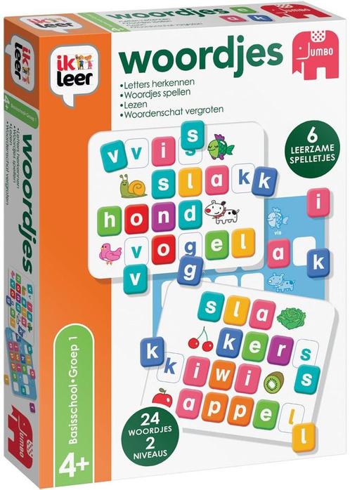 Ik Leer - Woordjes | Jumbo - Educatieve spellen, Kinderen en Baby's, Speelgoed | Educatief en Creatief, Nieuw, Verzenden