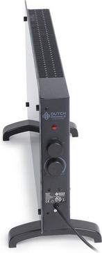 2dekans | Dutch Originals - Convectorkachel - 2000 W - Zwart, Doe-het-zelf en Verbouw, Verwarming en Radiatoren, Ophalen of Verzenden