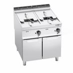 GGM Gastro | Dubbele elektrische friteuse - 22+22 liter - 44, Verzenden, Nieuw