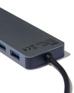 HEMA USB C hub grijs, Computers en Software, Overige Computers en Software, Verzenden, Nieuw
