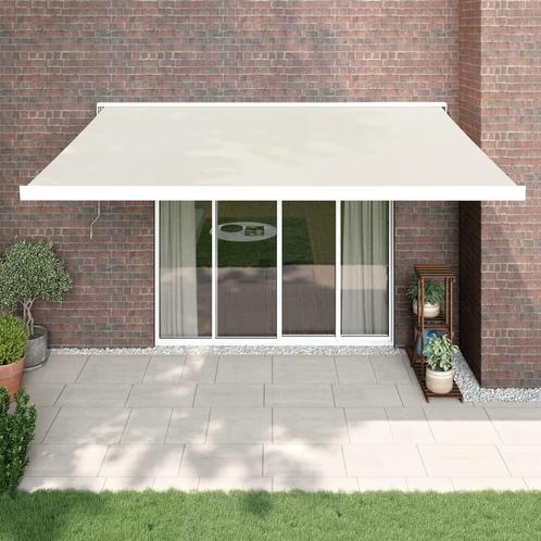 vidaXL Luifel uittrekbaar 4x3 m stof en aluminium, Tuin en Terras, Zonneschermen, Nieuw, Verzenden
