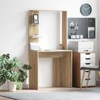 vidaXL Kaptafel Sonoma Eiken 78,5x37x154,5 cm Bewerkt Hout, Verzenden, Nieuw