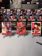 Bandai - 6 Card - One Piece - Monkey D. Luffy, Shanks,, Nieuw