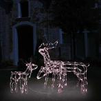 vidaXL 3-delige Kerstverlichting rendieren 229 LEDs, Verzenden, Nieuw