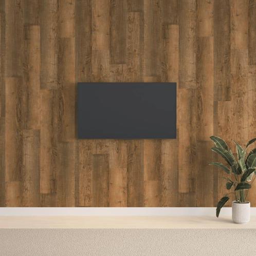 vidaXL Wandpanelen houtlook 2,06 m² PVC bruin, Doe-het-zelf en Verbouw, Platen en Panelen, Nieuw, Verzenden