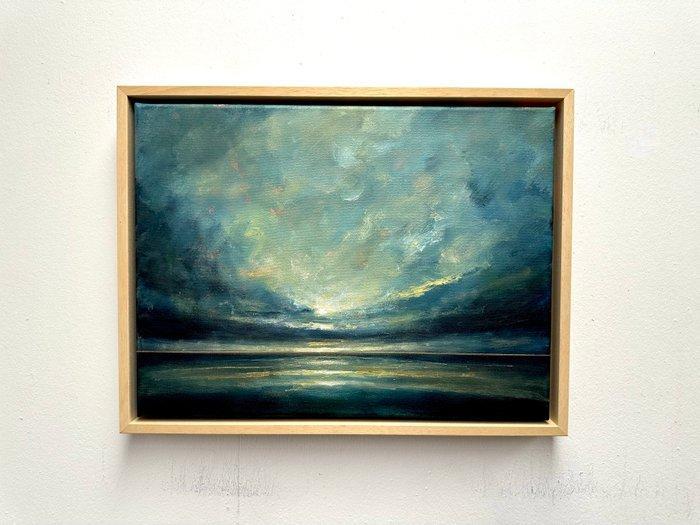 Joost Verhagen - Zandvoort April Storm, Antiek en Kunst, Kunst | Schilderijen | Modern