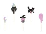 Cupcake Toppers Halloween (5st), Hobby en Vrije tijd, Ophalen of Verzenden, Nieuw