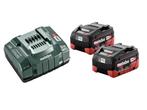 Veiling - Metabo - 2 x LiHD 5.5 Ah, lader ASC 145 - Basisset, Nieuw